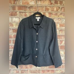 Vintage Linden Hill Silk Button Up Blouse🖤